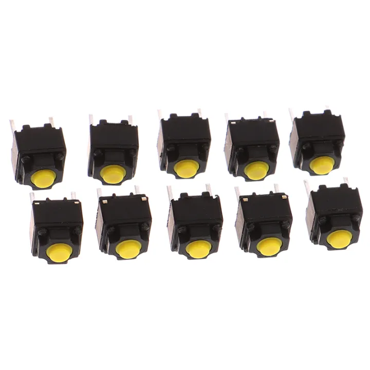 10pcs%20Mute%20Button%206*6*7.3mm%20Silent%20Switch%20Micro%20Mouse%20Button%20Switch%20Encounter%20-%20Image%204