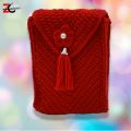 crochet mobile pouch / phone cover / crochet Handmade mobile phone cover/ woolen pouch / handmade crochet pouch, Cover, Cell Bag, Phone Pouch,. 