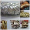 20 Yard/Gaz, Gotta Patti Lace, Gota Patti Lace Kinari Border. 
