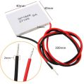 【All Of Me】40x40mm Thermoelectric Generator Peltier Module TEG Degree Temperature Chip. 