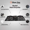 Glam Gas Greynite Hob | 3 Burner | Gas Stove | Kitchen Gas Stove | Choolah. 
