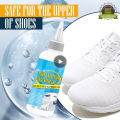 30/100ml White Shoes Stain olish Cleaner el Sneaker Whiten Cleaning irt emoer Set With rush ape Cleansing Washing ool. 