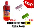 Bubble Liquid - Bubble Solution 250ml, 450ml, 950ml - Bubble - Bubble Gun Water for Refills - Bubble Gun Liquid By AURA MART. 