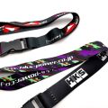 JDM Racing Style HKS Power Removable Lanyard Car Keychain Work ID Holder Mobile Neck Strap Quick Release Keyring. 