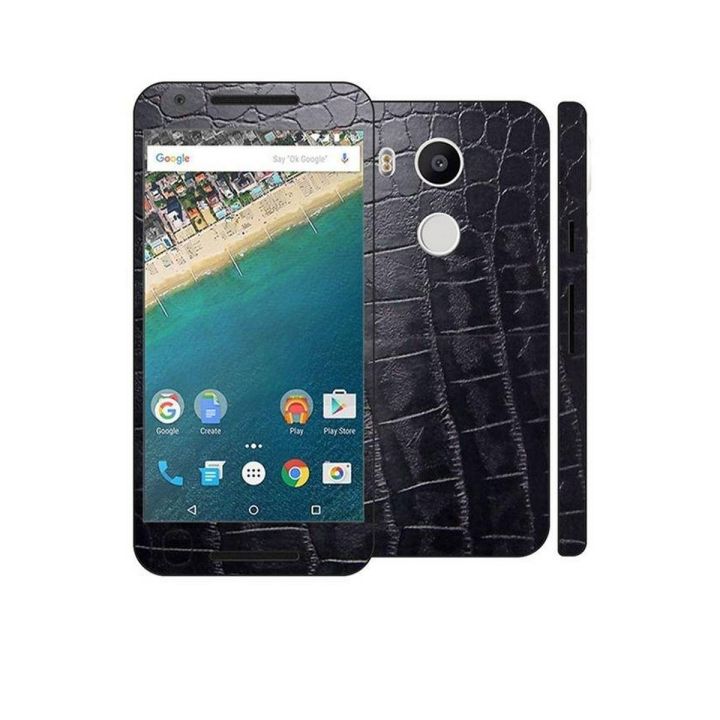Textured Mobile Skin For  Nexus 5X - Black