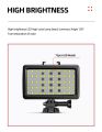 Jmary FM-72 RGB Light Waterproof LED RGB Light 5000-6000K Colour Temperature 3000mAh Battery Back Up Type-C Port Charging For Camera Video Shots. 