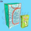 Mama Love 3 Shelves Folding Wardrobe Almari For Kids - BD-F023. 