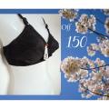 Imported Sexy Black BRA for Women Ladies Girls Female Shemale transgenders baby dolls, Pure Hoziery Cotton Jersey Fabric Printed Net Flourish Simple Bra Blouse Brazier Undergarments for Women's Ladies Girls arouse honeymoon bridal Bra. 