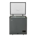 Haier Inverter Deep Freezer | Model HDF-175 INV | Gray / White Color| 6.5 Cubic Feet Single Door l Super Freeze Function |  Ref & DF Adjustable | 10 Years Compressor Warranty. 