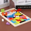 Big Tetris Wooden Puzzle Board Dimensions: 26.5 x 18 cm. 