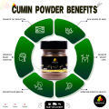 White Cumin Powder (Sufaid Zeera / Sufaid Jeera) – 100% Pure Ground Cumin for Curries, Daal, Biryani & Spice Blends – 60g. 