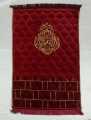 Velvet Jaye Namaz ( Jae Namaz ) Design - A - Multi Colors ( Tasbeeh + Miswak As a gift). 