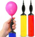 Heavy Duty Plastic Balloon Air Pump (Multi-color) For Birthdays, Celebration and Parties Decoration. 