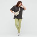 Dumpling Bag Nylon Crossbody Bag Uniqlo Unisex Fashion Messenger Bag Waterproof Shoulder Bag with Adjustable Strap. 