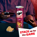 Pringles BARBEQUE Potato Chips 165 Grams (Imported). 