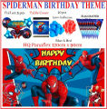 Spider man / BIRTHDAY DECORATION / BIRTHDAY THEME FOR BOYS /  BIRTHDAY DECORATION / birthday accessories / balloons for birthday / PARTY SUPPLIES / KIDS. 