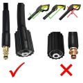 High Pressure Hose for Karcher K2 Classic K1 Pressure Washers etc - with Machine end M22 14mm Threaded n Gu.n end New Click type - Select 3m or 5m. 