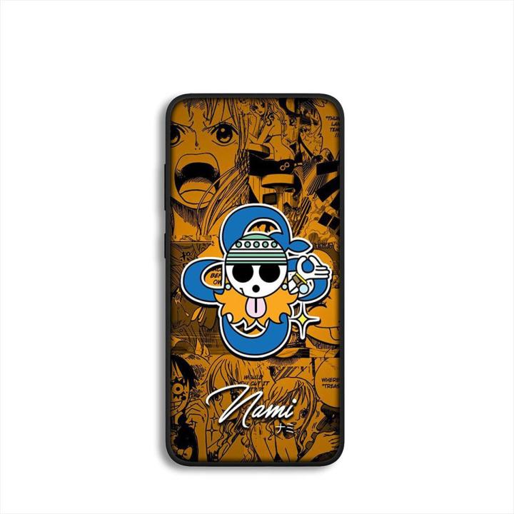 Zoro One Piece Luffy Ace Logo Phone Cover Case for Motorola Moto E32 G30 G50 G60 G40 G51 G52 G41 G42 G22 G71 E7 G100 Soft Casing
