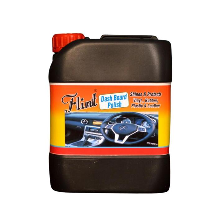 𝐅𝐋𝐈𝐍𝐓 5L PREMIUM DASHBOARD & INTERIOR POLISH - PROVIDES SHINE AND DURABILITY