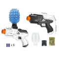 Soft Bullet Gun Toy Set for Kids - High-Quality Toy 2 IN 1 Gun with 6 Nerf Bullets, Gel Ball Blaster Toy, and 500 Orbeez Dry Water Balls - Nerf Toy gun -Best Toys Gift For Kids / Boys. 