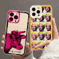 Andy Warhol Art phone case phone case for iPhone 11 12 mini 13 14 Pro Max transparent shell. 