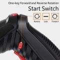 Wego Electric Screwdriver, 3.6V Black Cordless Screwdriver Rechargeable Handle Drill Driver with USB Charging Cable and Accessories. 