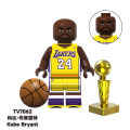 TV6508 NBA Basketball Anime Mini Action Figures Bricks James Curry Kobe Assembly Building Blocks Toys for Children. 