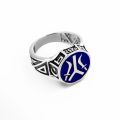 Valily the 24 Oghuz tribes Ring Stainless Steel Men Ring Ottomans Seal Kayi Ertugrul Male Cool Rings Jewelry Anillo Hombre. 