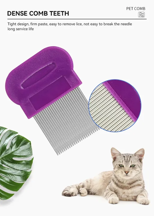 Lice%20Comb%20Flea%20Comb%20Plastic%20Metal%20Fine%20Tooth%20Comb%20Remove%20Tear%20Marks%20Float%20Hair%20Dandruff%20By%20Miss%20Rosi%20-%20Image%207