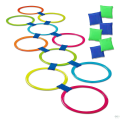Twister Hopscotch Rings Game for Kids To Play Party & Fun Games Board Game. 