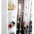 1-Meter Long 14MM Crystal Octagonal connected with 30MM Crystal Ball for Hanging, Room Decor, Curtains. 