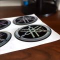 2Pcs/Lot 3D Resin Emblem For Yamaha Logo Lc135 Y15zr R25 MT09 125zr. 