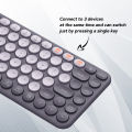 Baseus K01A Bluetooth Wireless Keyboard, Mini and Compact Tri-Mode Bluetooth KeyBoard for PC, Laptop, Windows, Mac, Chrome OS, Android, iPadOS. 