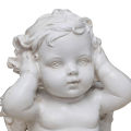 Nordic Cherub Angle Statue Indoor Garden Home Gift Ornament Do not listen. 
