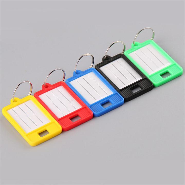 Luggage Tag Tag Label Keychain Luggage Tags Plastic Name Baggage