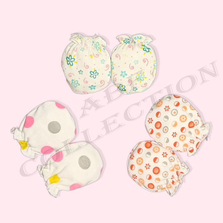 Pack%20Of%203%20Pair%20Of%20Soft%20Baby%20Mittens%20For%20New%20Born%20-%20Infant%20Gloves%20-%20(0-3%20Months)%20-%20Multicolor%20Unisex%20-%20Image%203