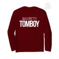 ACE- Pretty TomBoy Full Sleeve Cotton Printed T-Shirt For Women. 