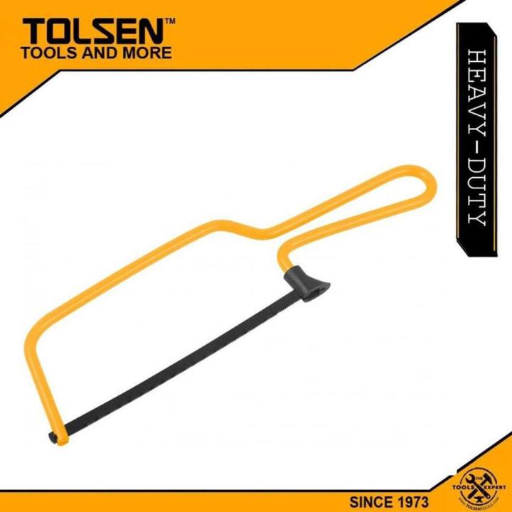 TOLSEN Mini Hacksaw Frame (150 mm 6 ) With Saw Blade