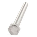 M8 x 100mm A2 Stainless Steel Fully Threaded Hex Head Screw Bolt 5 Pcs. 