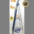 Iron Folding Ladder 10 Feet Heavy Duty Handle Attach Step Ladder. 