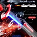 Sparkblade LED Talwar Sword 31.5 Inch Toy Sword with Sparks Smoke and Flash Effects for Boys. 