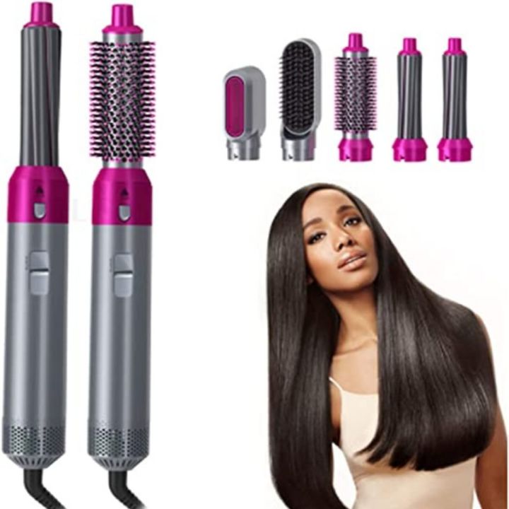 5-in-1%20Electric%20Hair%20Dryer%20Brush%20Kit%20I%20Blow%20Dryer,%20Straightener,%20Curler%20&%20Volumizer%20(Random%20Color)%20-%20Image%202