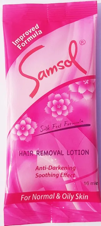 Samsol%20Hair%20Removal%20Lotion%20Sachet%20Pack%2016%20ml%20x%202%20-%20Image%202