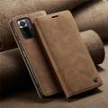 Retro Leather Case For Redmi Note 10 / Note 10s Book Style Flip Wallet Magnetic Cover Card Slots. 