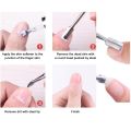 Steel Nail Cuticle Pusher Nail Dead Skin Nail Polish Gel Dry Skin Remover Trimmer Manicure Pedicure Tool. 