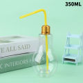 200to500ml Clear Artificial Light Bulb Shaped Bottle Can Emit Light Drink Cup. 
