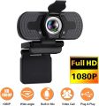 Webcam,1080P HD 110-Degree View Angle Webcam with Microphone. 