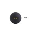 Training Tool Double Yellow Dot Rubber Balls for Player Two-Yellow Dots Squash Ball Training Squash Ball Low Speed Ball. 