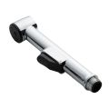 Muslim shower toilet shower head ABS quality with wall mounting feature shower head for bathroom, washroom, wash room, and holder Shattaf shower, Commode Wc shower No chain, pipe, hose or tube shut off shower head. 