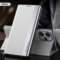 For Xiaomi Redmi 12 4G Simple Solid Color Anti Fingerprint Leather Case for Mi Redmy 12 6.79 inch Flap Holder Luxury Leather Magnetic Phone Case. 